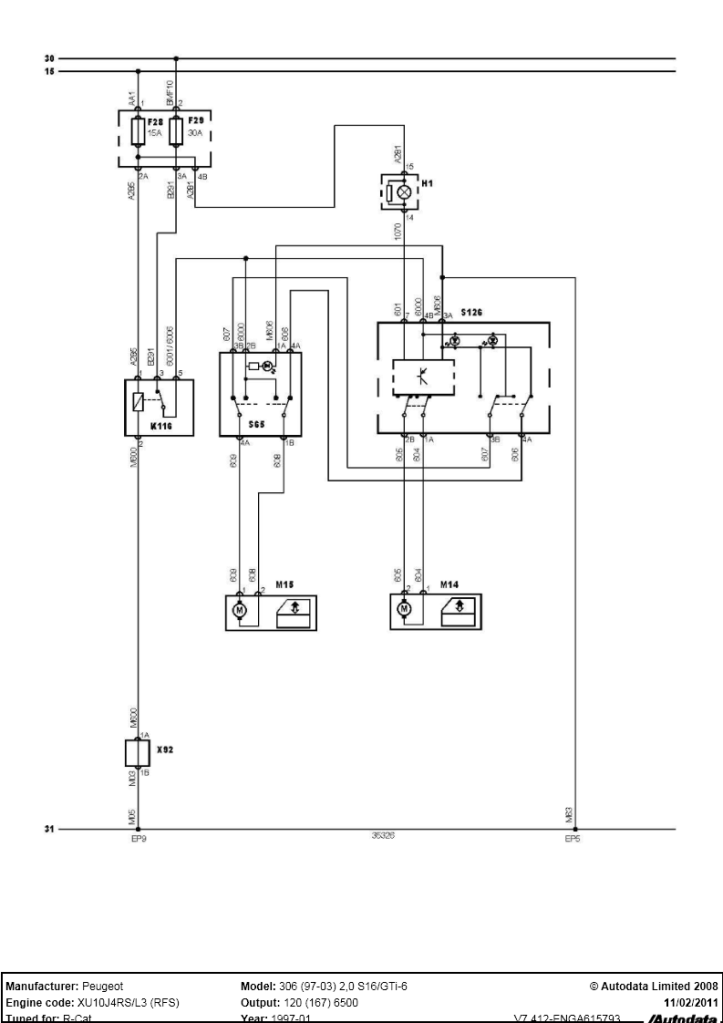 [DIAGRAM] Peugeot 306 Gti 6 Fuse Box Diagram